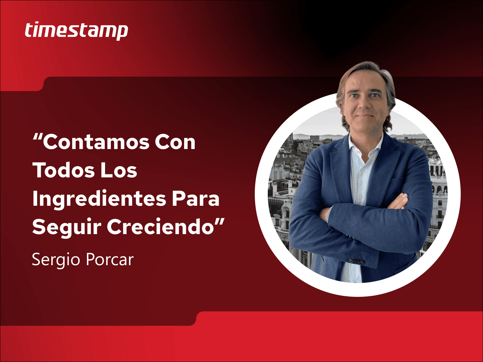Sergio Porcar: Claves de la aventura española de Timestamp 