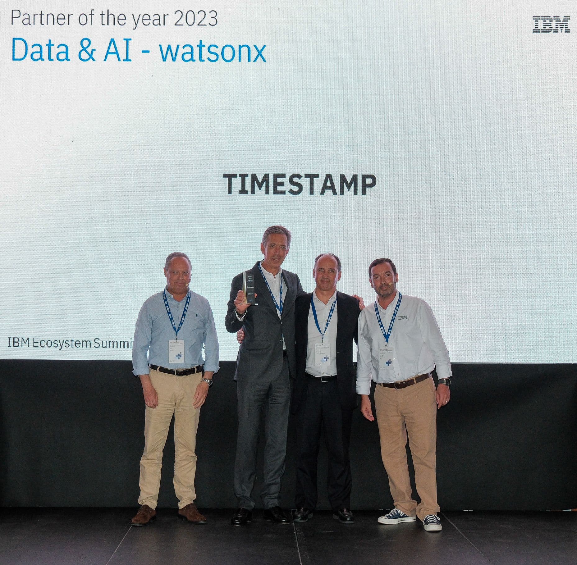 Timestamp Named IBM Partner of the Year in Data & AI Watsonx Category