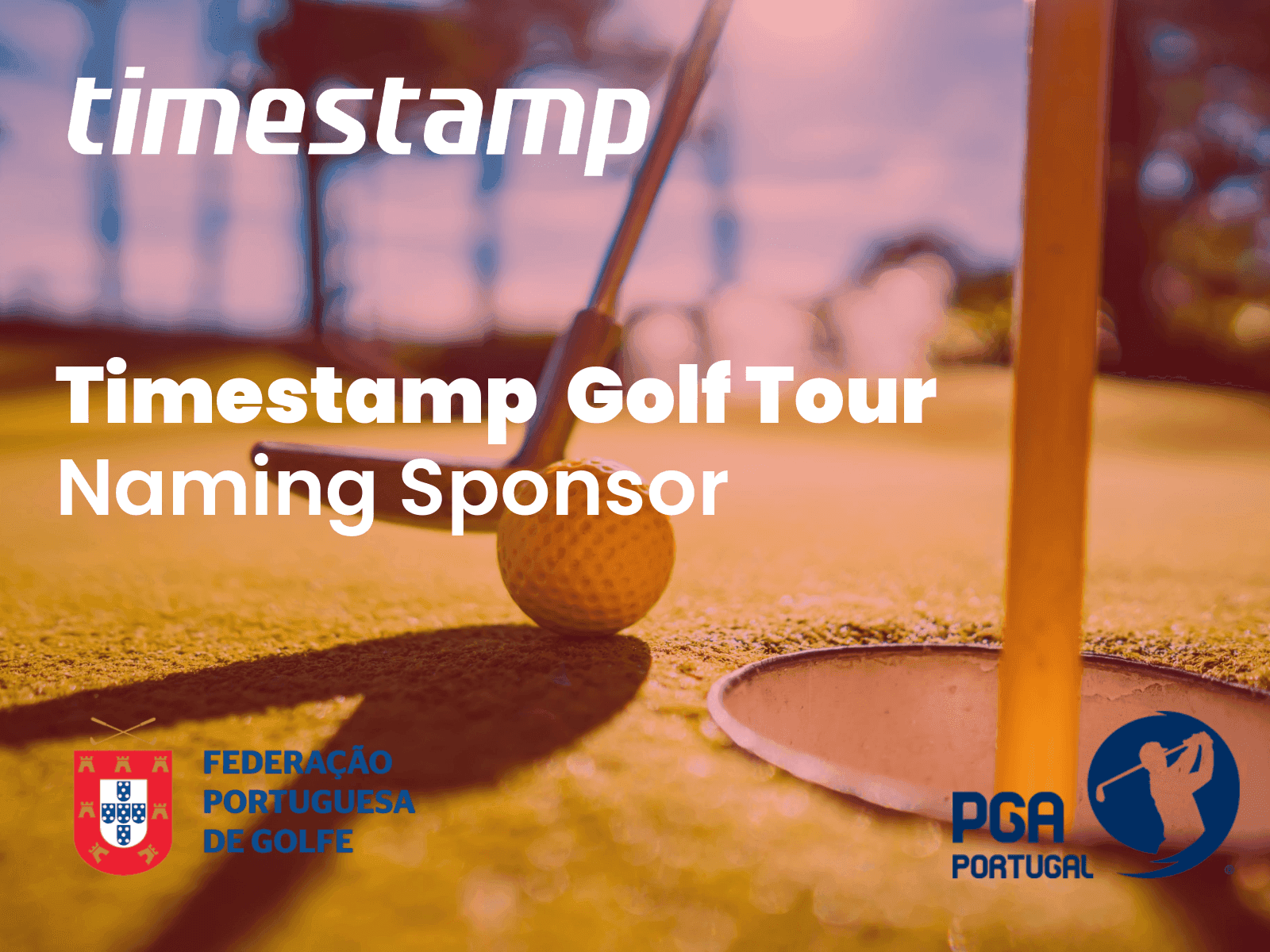 Timestamp es el nuevo naming sponsor del circuito profesional de golf en Portugal