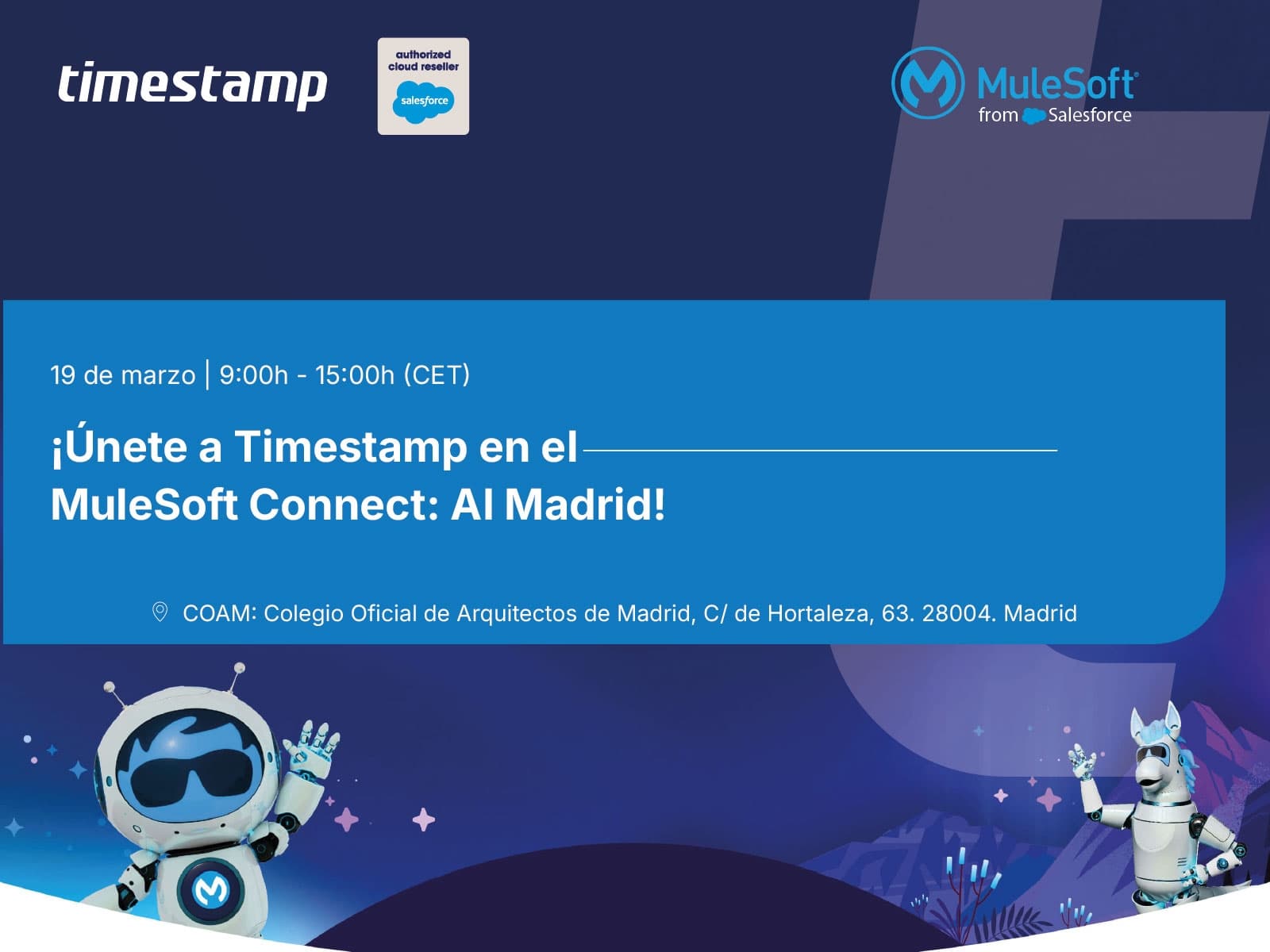 Timestamp en el MuleSoft Connect: IA Madrid