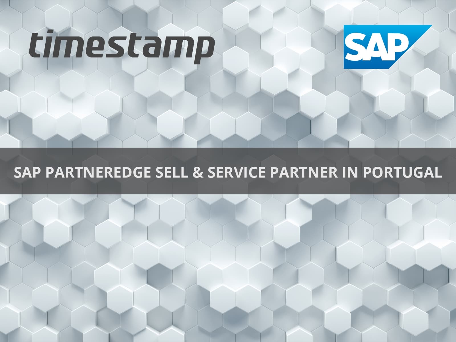 Timestamp is SAP PartnerEdge Service & Sell Partner in Portugal