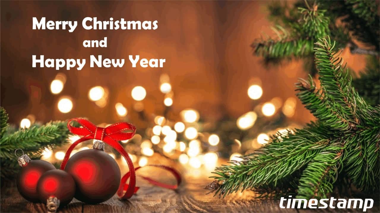 A Timestamp deseja a todos os clientes, parceiros e colaboradores um Feliz Natal e um Excelente 2022! 🎅